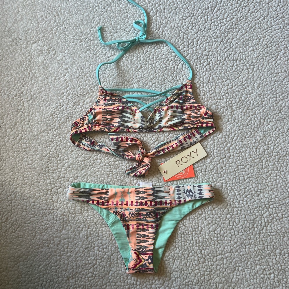 ROXY Bikini XS Top // S Bottom